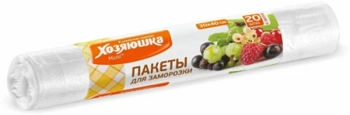ХОЗЯЮШКА Мила пакет д/хранения и замораживания продуктов 6л 20шт